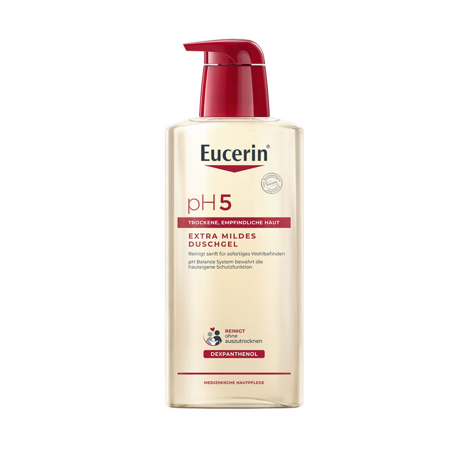 Eucerin® pH5 Duschgel – Seifenfreie Reinigung für trockene und strapazierte Haut