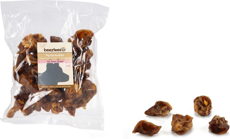 Beeztees hondensnack varkensoorpitten 300 g