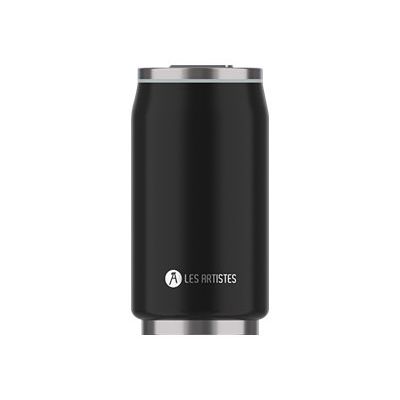 Les Artistes Paris - Canette isotherme - noir - 280 ml - acier inoxydable