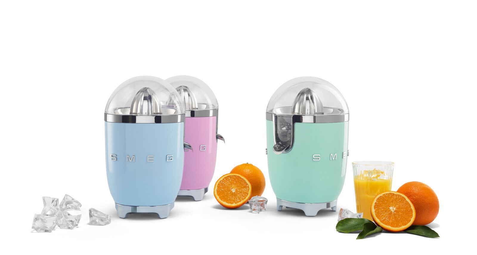 SMEG Zitruspresse pastellgrün 70 Watt