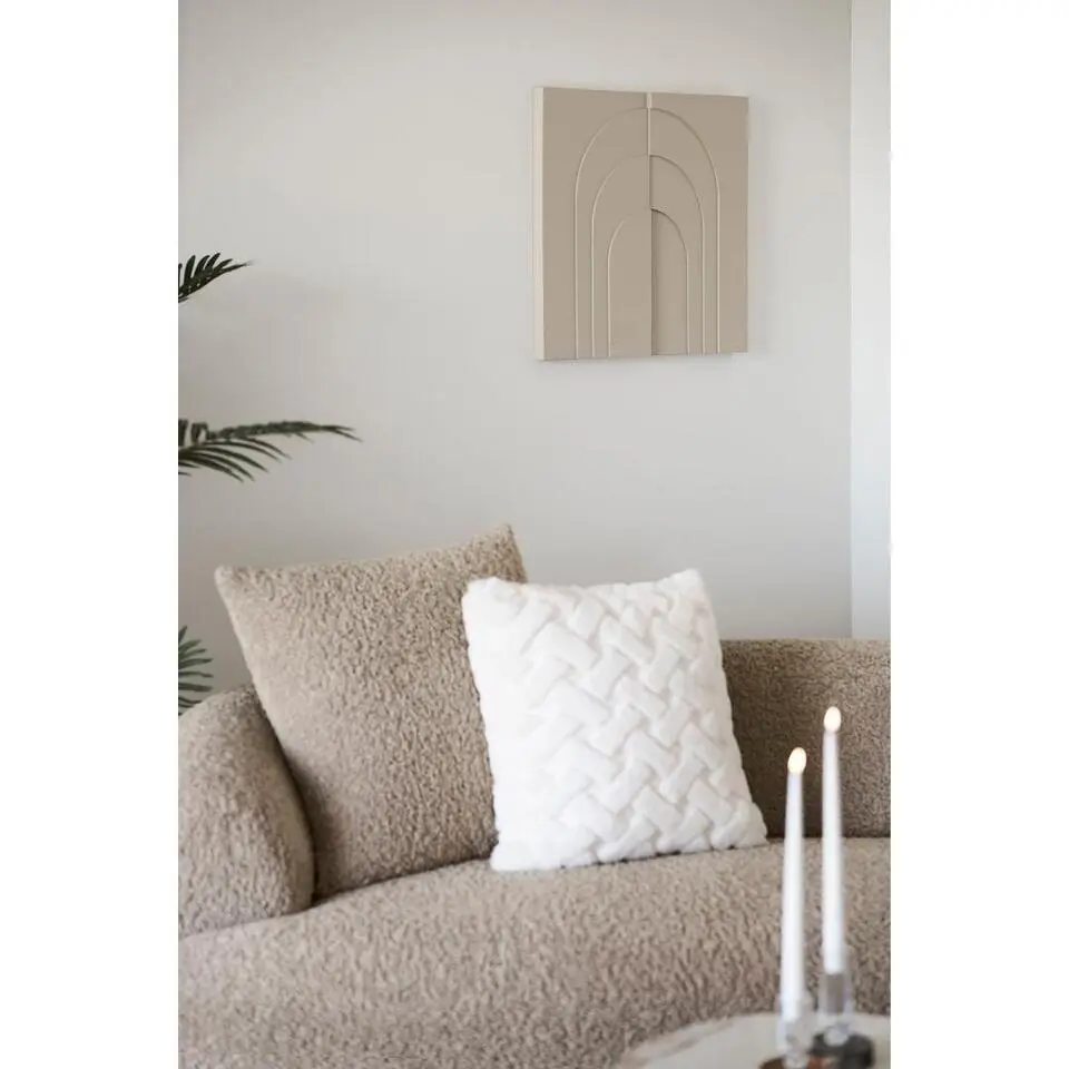 Hioshop Anine wanddecoratie beige