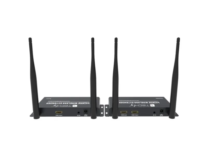 Techly 365610 Trådløs HDMI-forlænger Full HD 1080p 60Hz, 5.8GHz, op til 200m