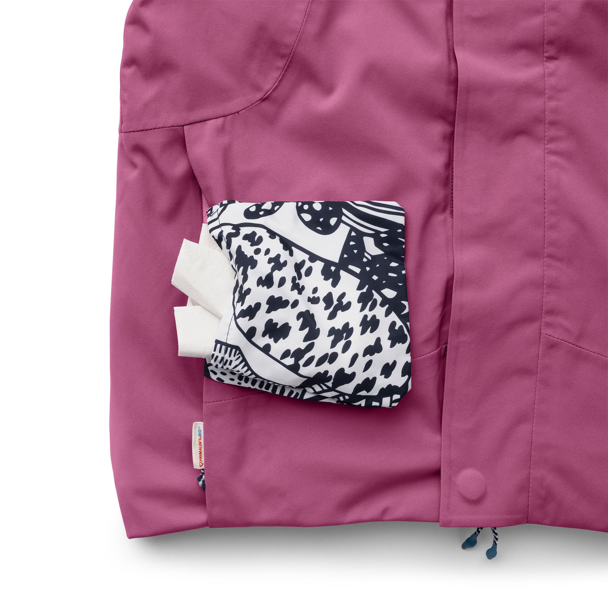 Skijacke Neve Ruby red