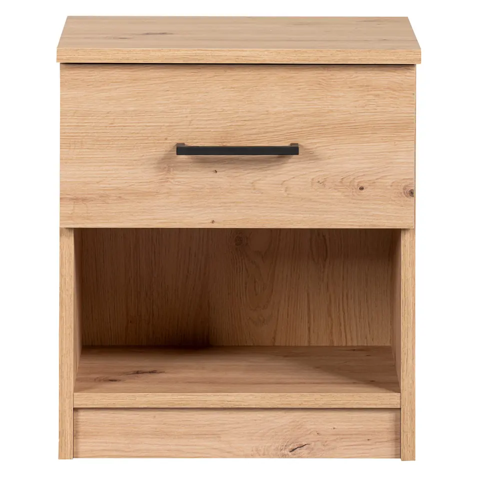 Nachtkastje Sena - 1 lade - eikenkleur