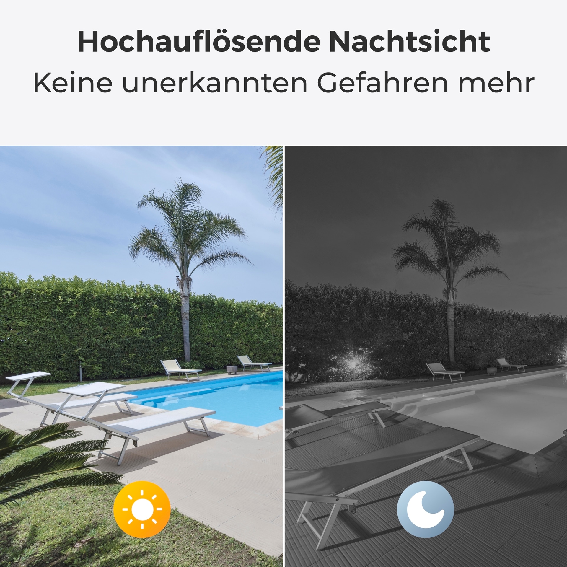 Reolink Überwachungskamera »P324 - 5MP PoE IP Sicherheitskamera, mit Personen-/Fahrzeugerkennung« Aussenbereich 30 Meter Nachtsicht & Audioaufzeichnung