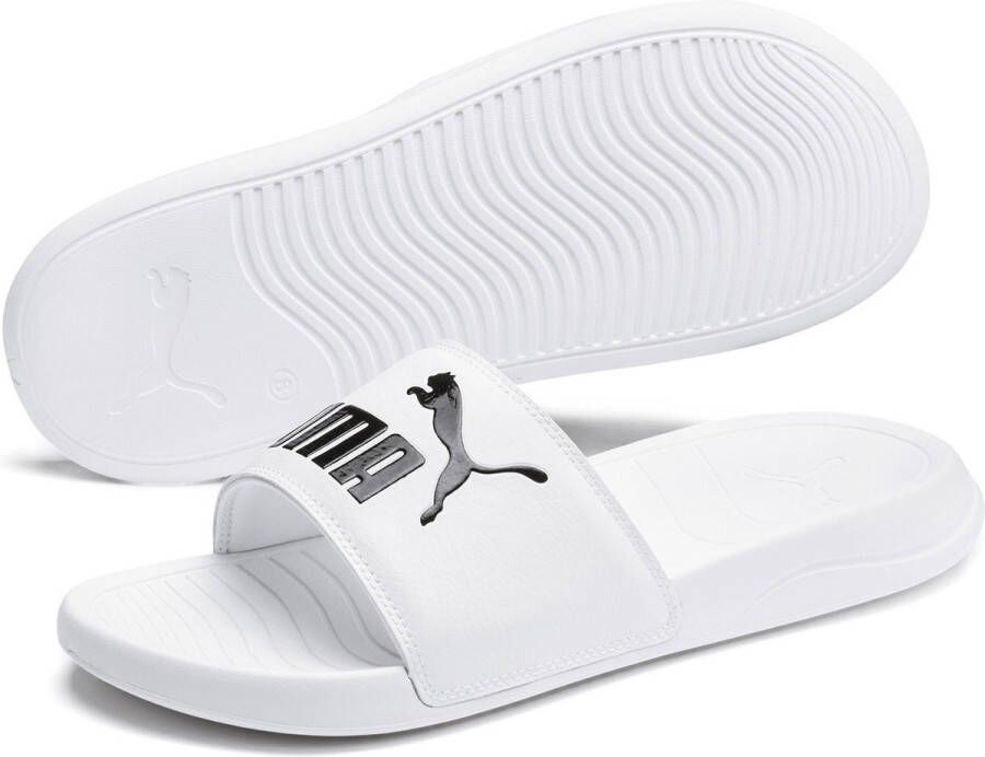 Puma Pop Cat Slippers en Sandalen White Synthetisch Foot Locker