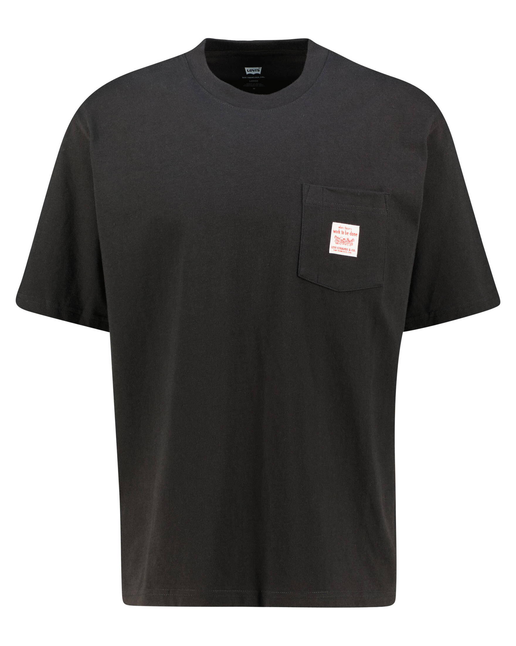 Levi's®| Herren T-Shirt WORKWEAR TEE METEORITE