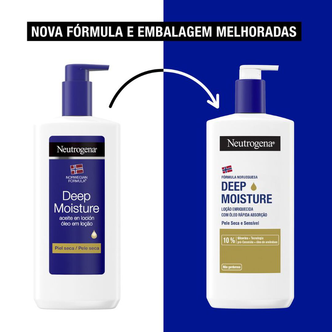 NEUTROGENA  Corpo Hidratação Profunda Óleo Em Loção - 400ml