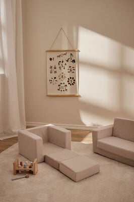 Alice & Fox VIOLA  Brettbar Lenestol, Beige
