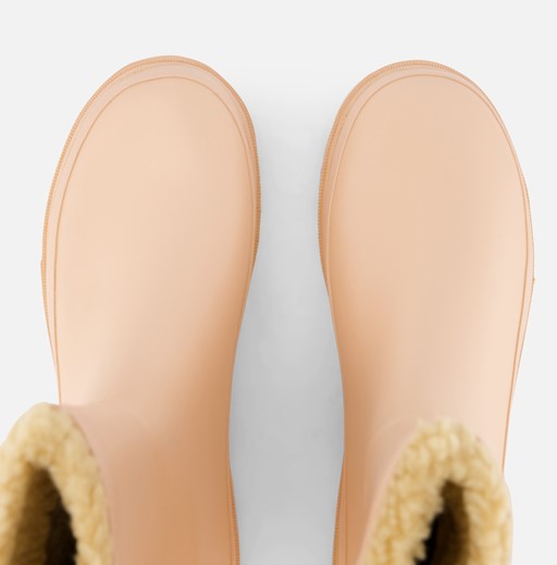 XQ Footwear Regenlaarzen roze Rubber