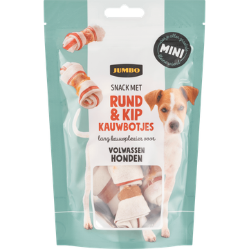 Jumbo Snack met Rund & Kip Kauwbotjes 70 g
