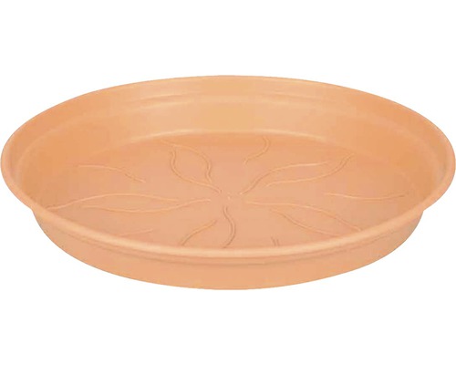 Onderzetter elho Green Basics kunststof Ø 10 H 1,5 cm terracotta
