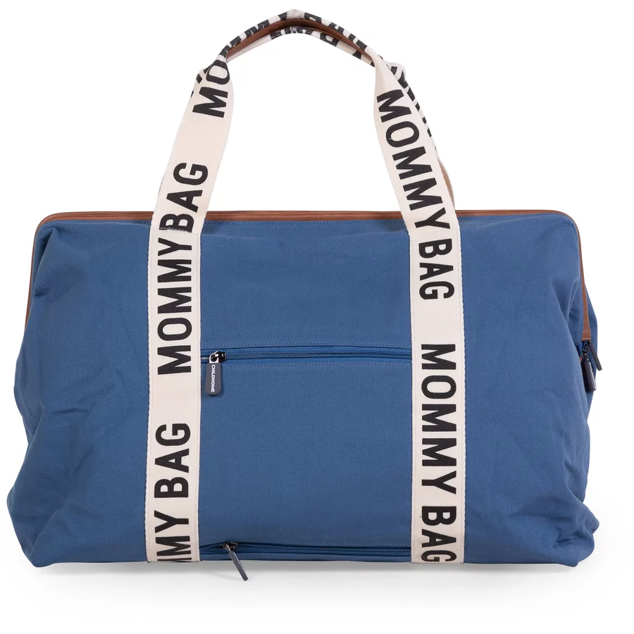 CHILDHOME Mommy Bag Signatur Canvas indigo