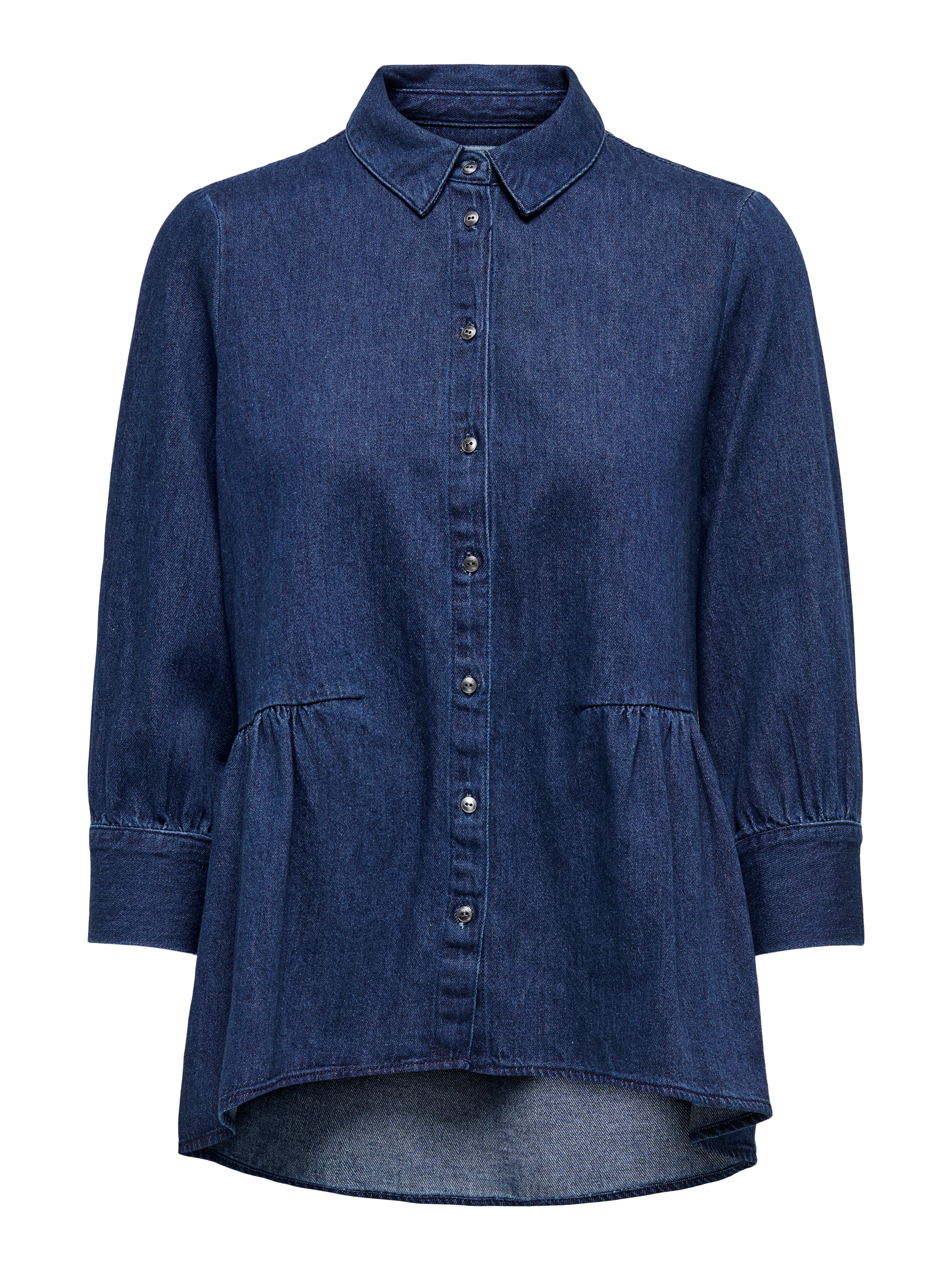 ONLMARY Jeanshemd Dark Blue Denim