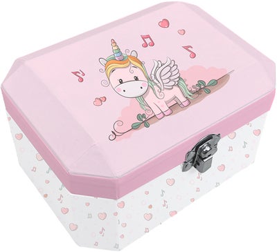 Barbo Toys Smykkeskrin med Spilledåse Enhjørning Lillie & Ellie