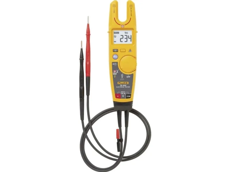 Fluke Eltester, Sort, Grå, Rød, Gul, LCD, 1,78 cm, Knapper, Dreje, -10 - 50 °C, -30 - 60 °C