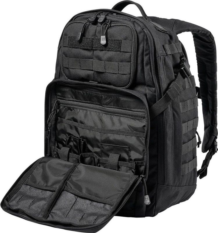 5.11 - Rush 24 2.0 - Rugzak - Zwart - Met MOLLE-web