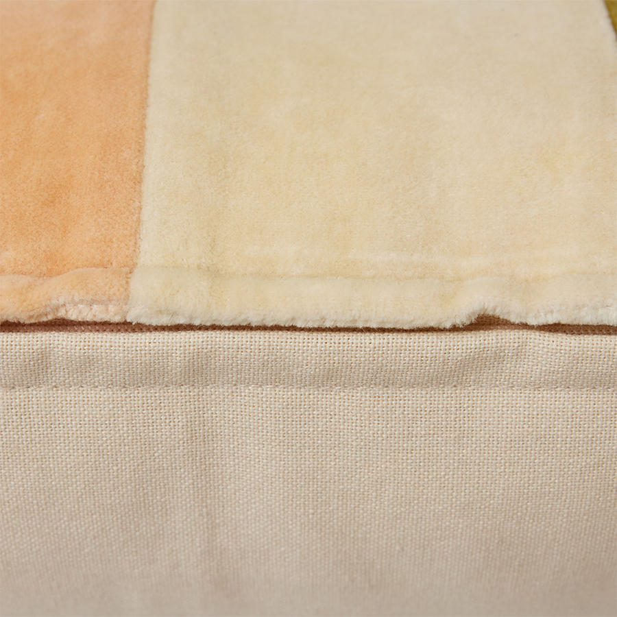 Sierkussen Striped velvet Fields 60x35 cm