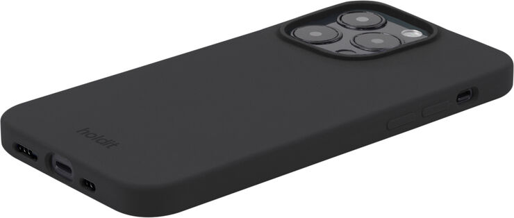 HoldIt Silicone Case iPhone 14 Pro Sort
