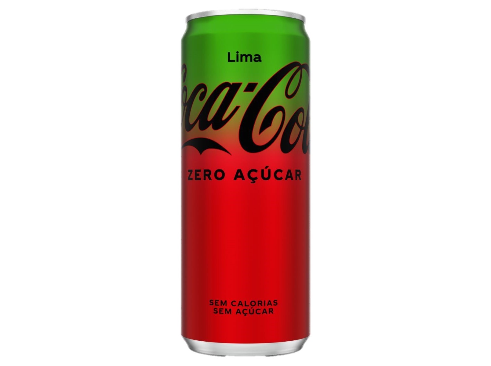 REFRIGERANTE C/ GÁS COCA-COLA ZERO LIMA LATA 0.33L