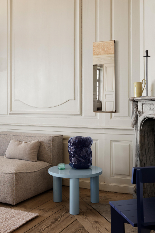 Ferm Living Post salontafel small high gloss 65 cashmere