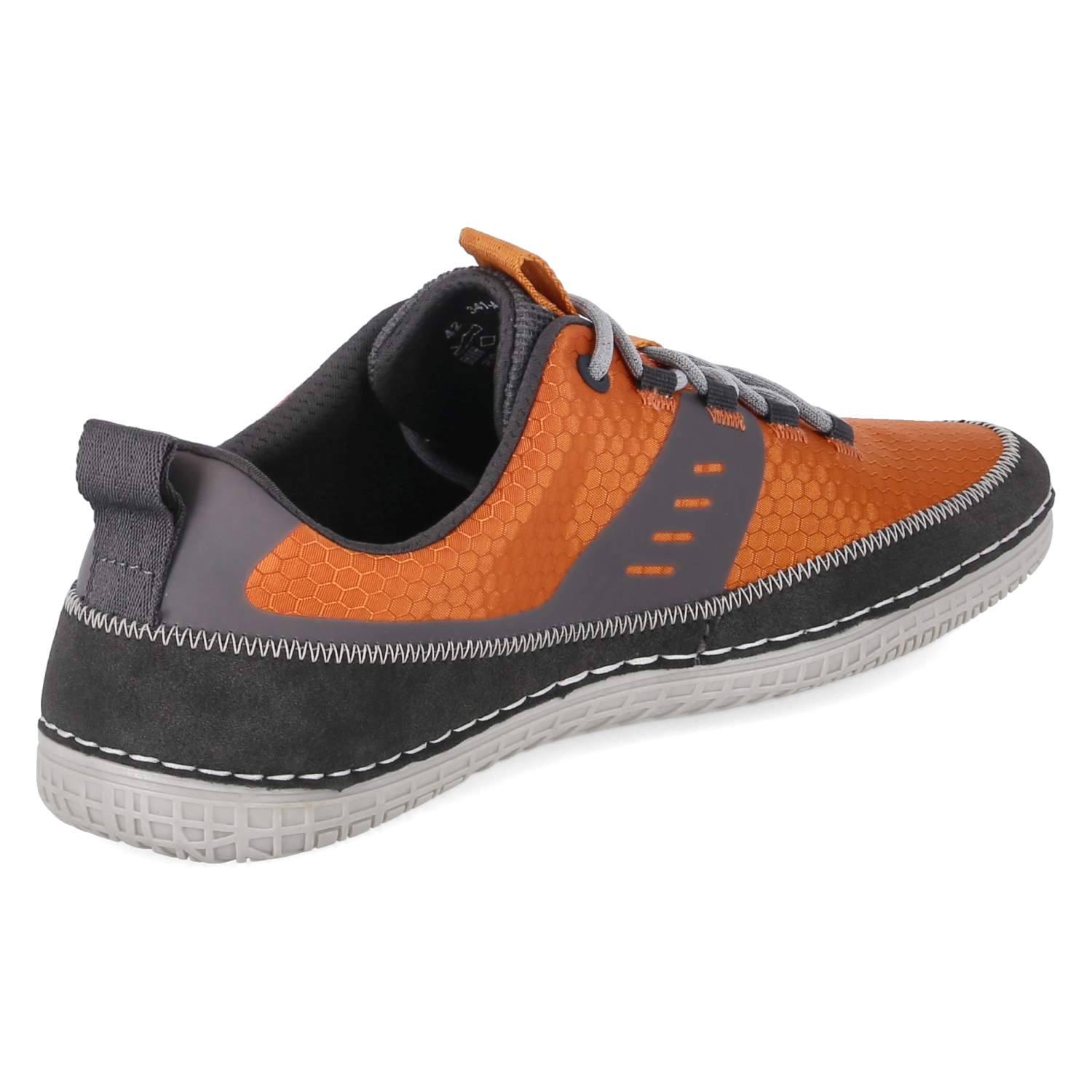 Bugatti Halbschuhe - orange / dark grey