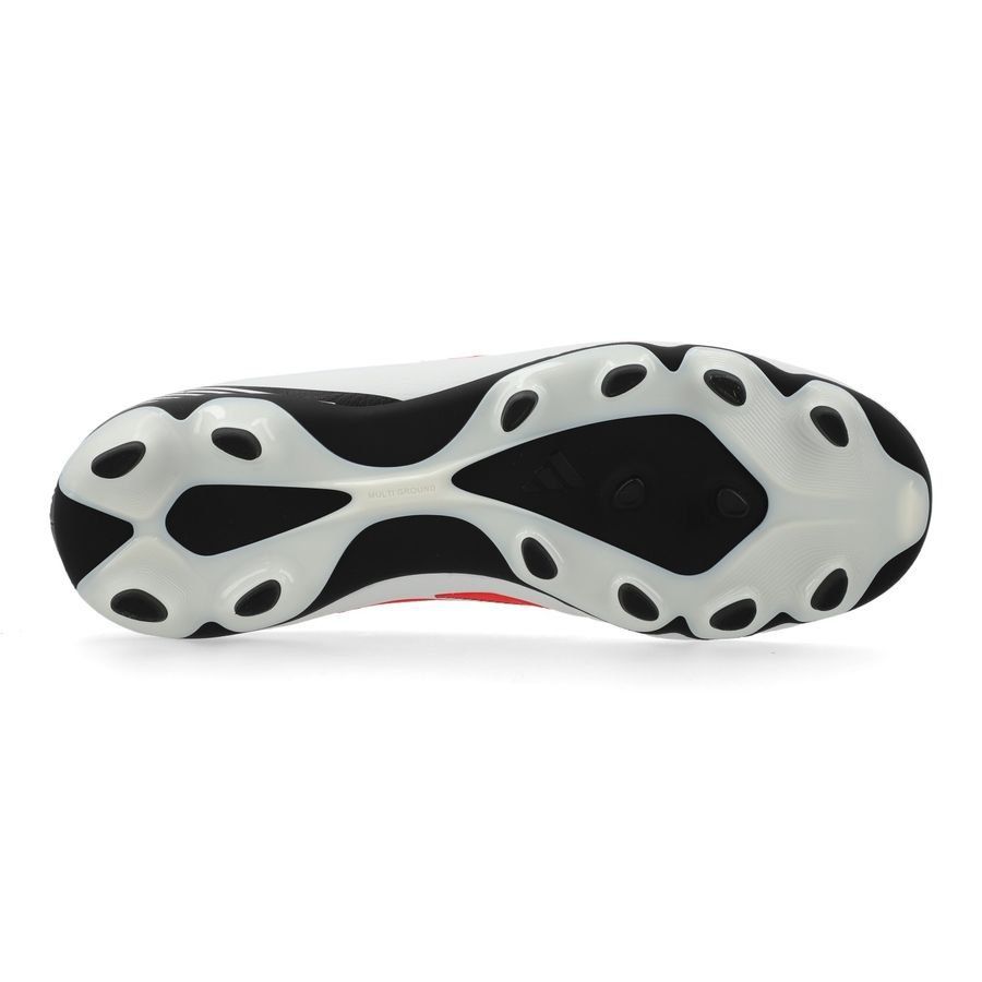 adidas Copa Pure League III MG Pure Victory - Blanc/Lucid Red/Noir Enfant