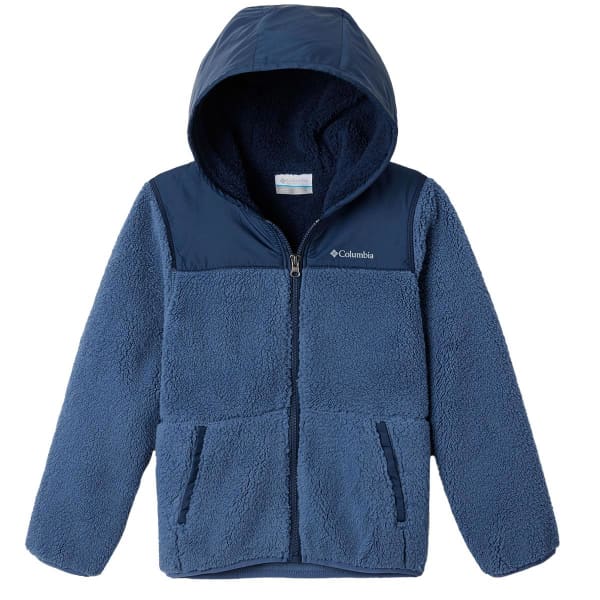 Veste polaire COLUMBIA RUGGED RIDGE HOODED JR DARK MOUNTAIN/COLLEGIATE NAVY