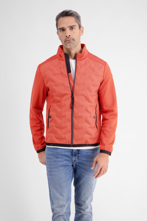 Lerros oranje heren jas
