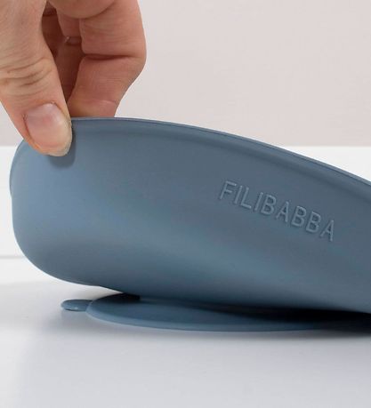 Filibabba Spises?t - Silikone - 3 dele - Powder Blue