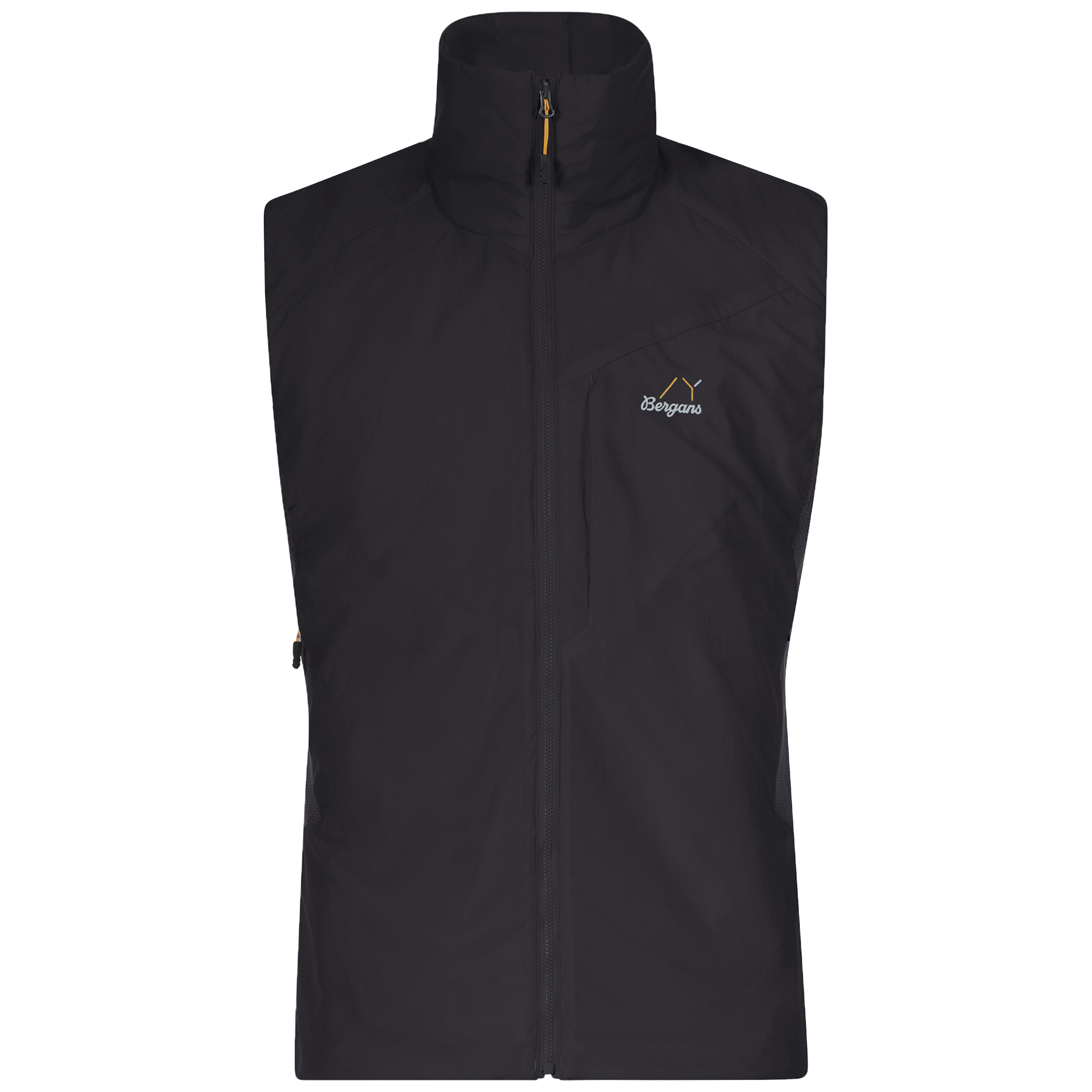 Y MountainLine Light Insulated Air Vest Herre Dark Shadow Grey