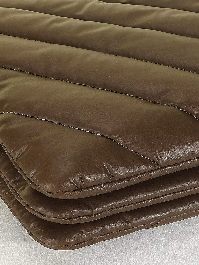 LES VISIONNAIRES Ledertasche - Umhängetasche VERA QUILTING  hellgrün