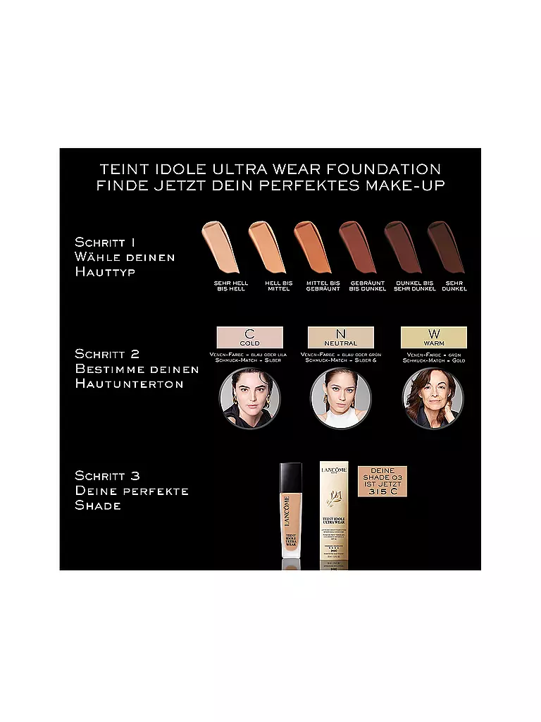 LANCÔME Teint Idole Ultra Wear Foundation 30ml ( 430C ) camel