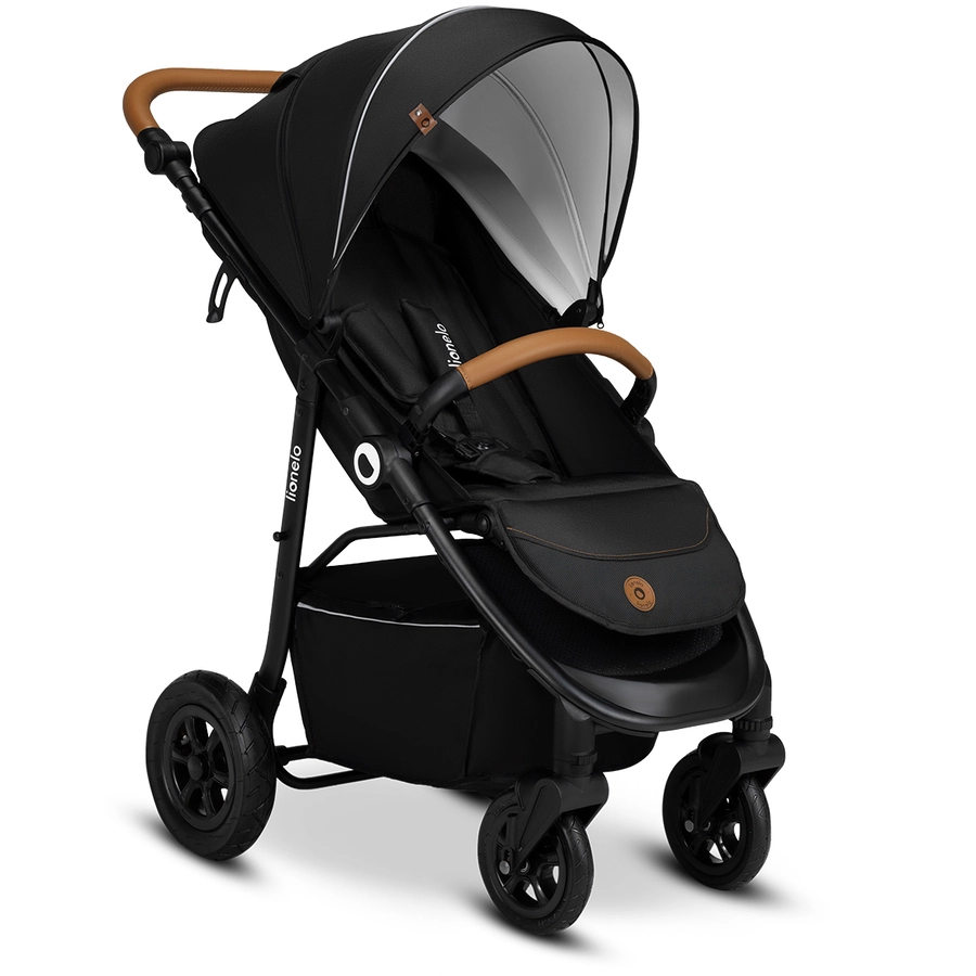 lionelo Kinderwagen Natt Black Onyx