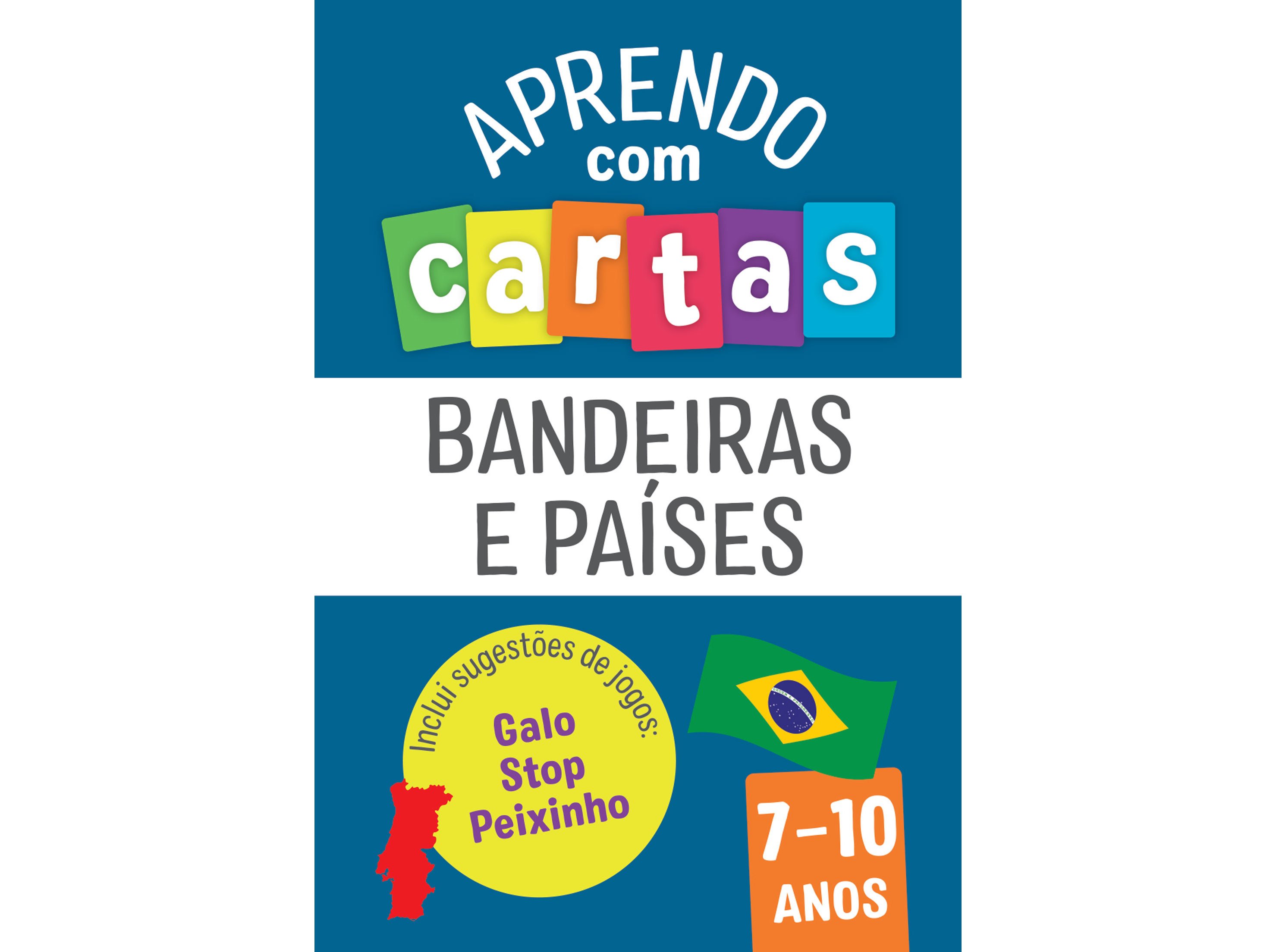 LIVRO APRENDO COM CARTAS BANDEIRAS E PAÍSES