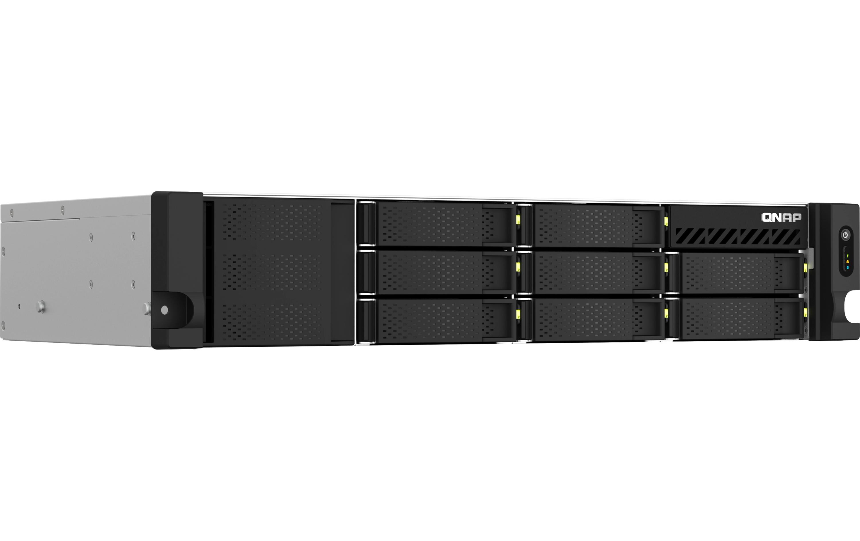 NAS TS-873AEU-4G 8-bay<br>Rackmount-NAS mit 8 Einschüben, unterstützt duale 2.5GbE/-Konnektivität