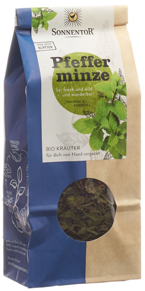 SONNENTOR Pfefferminztee<br>50 g, TEES, BIO