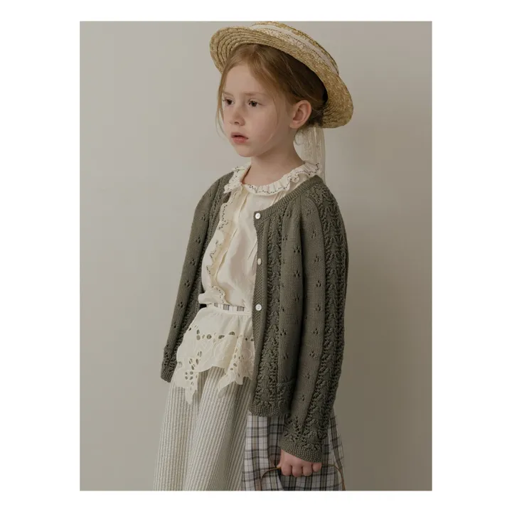 Louisiella Blouse Maila Brodée  | Crème