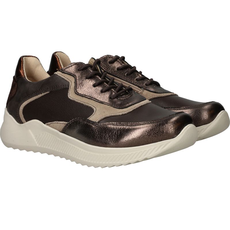 Wolky E-Way S2F Sneakers Bruin Dames