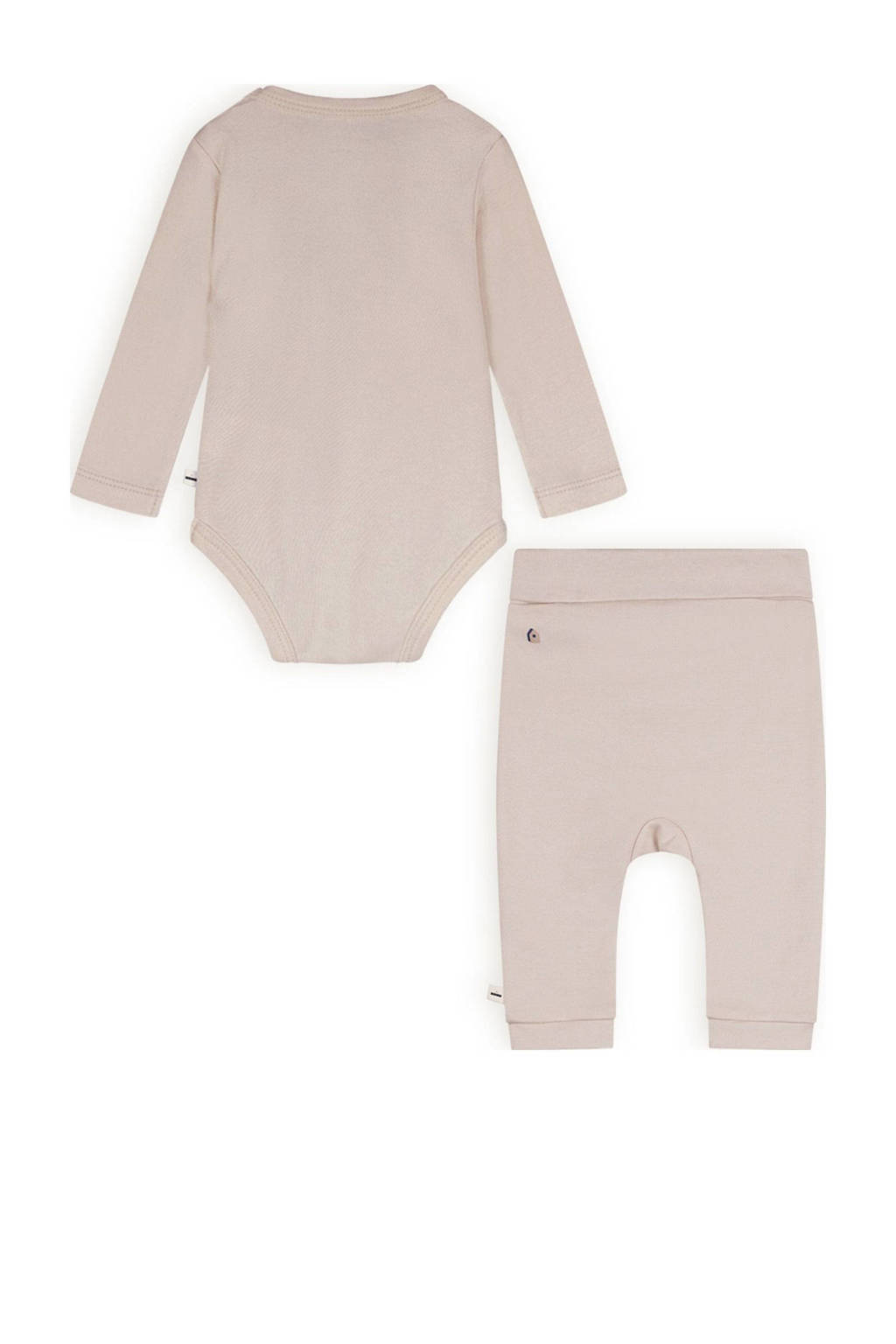 Petite Maison romper + broek Stormy beige