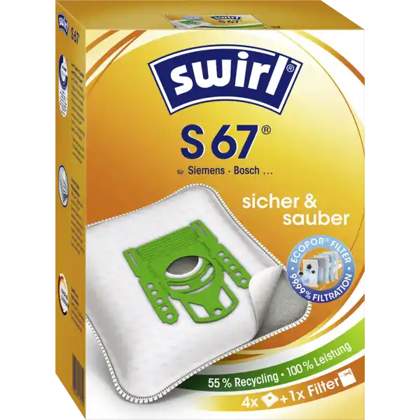 Staubsaugerbeutel S 67 EcoPor®