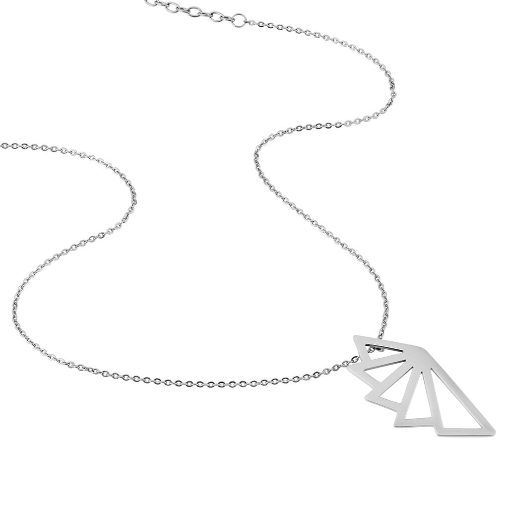Collier Osaka Acier Blanc
