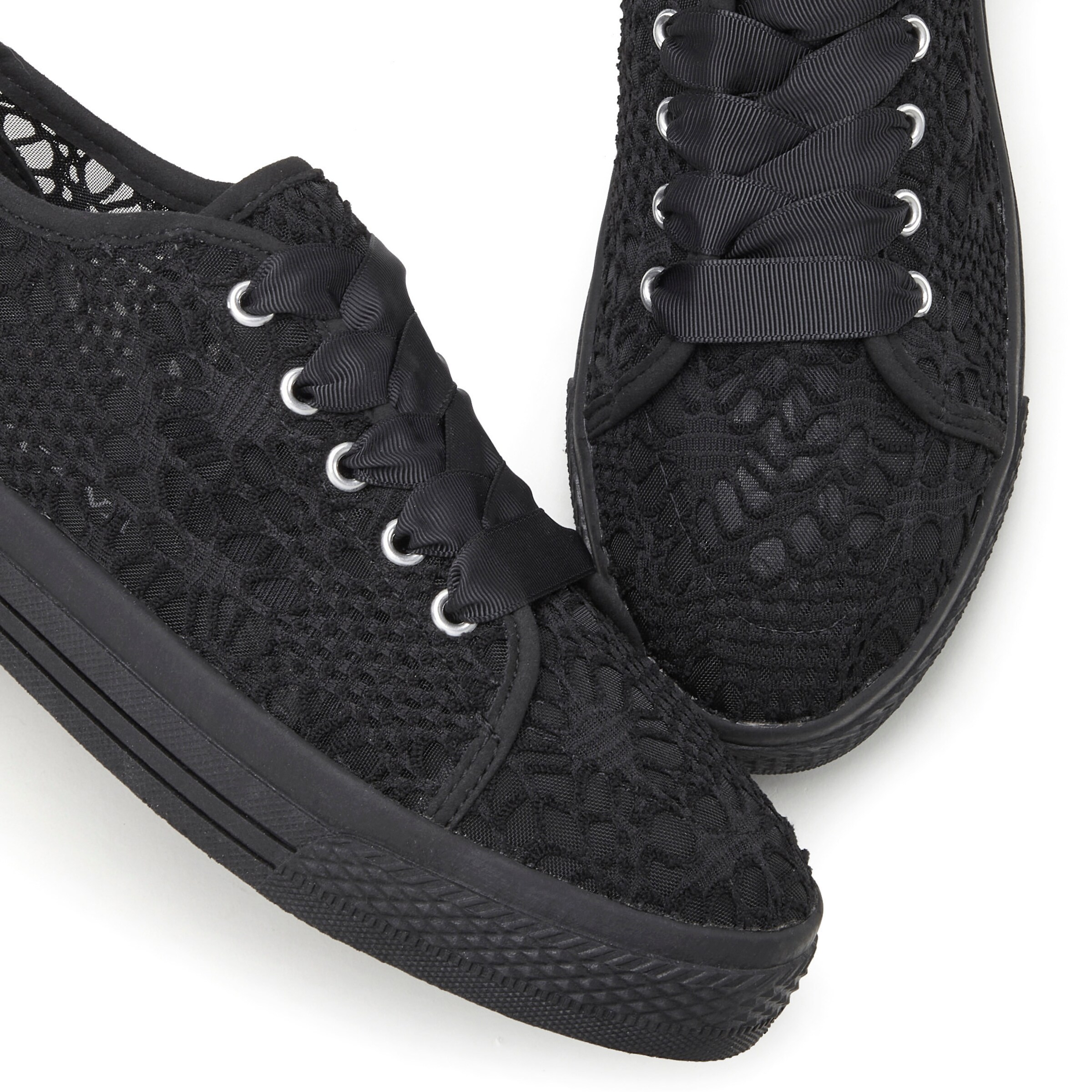 LASCANA Sneaker in schwarz