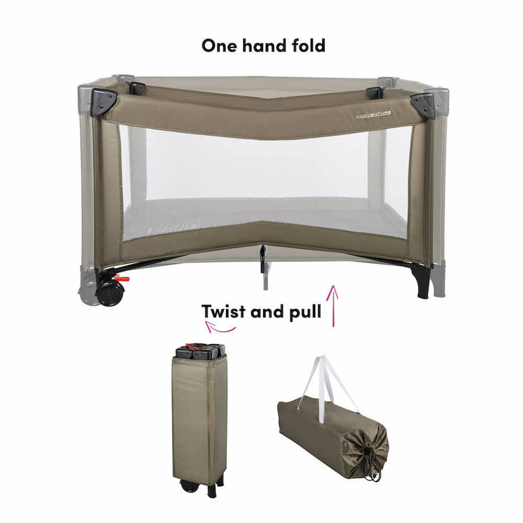 campingbedje / reisbed Twist