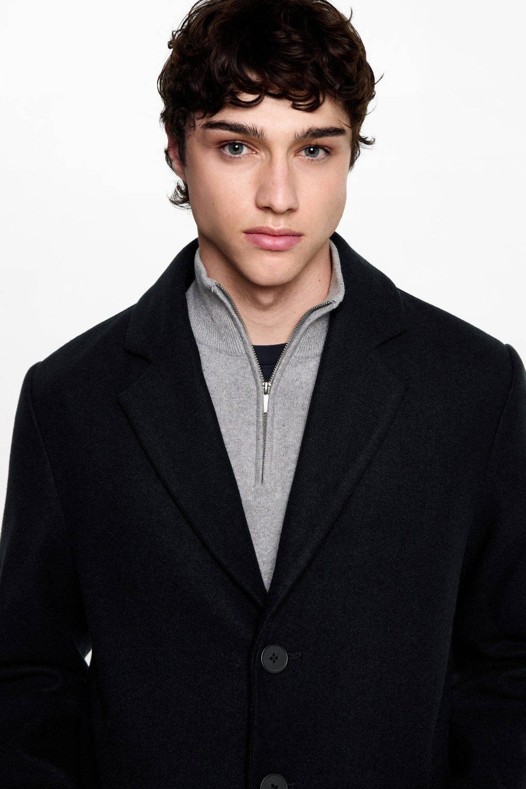 MANGO TEEN manteljas marine