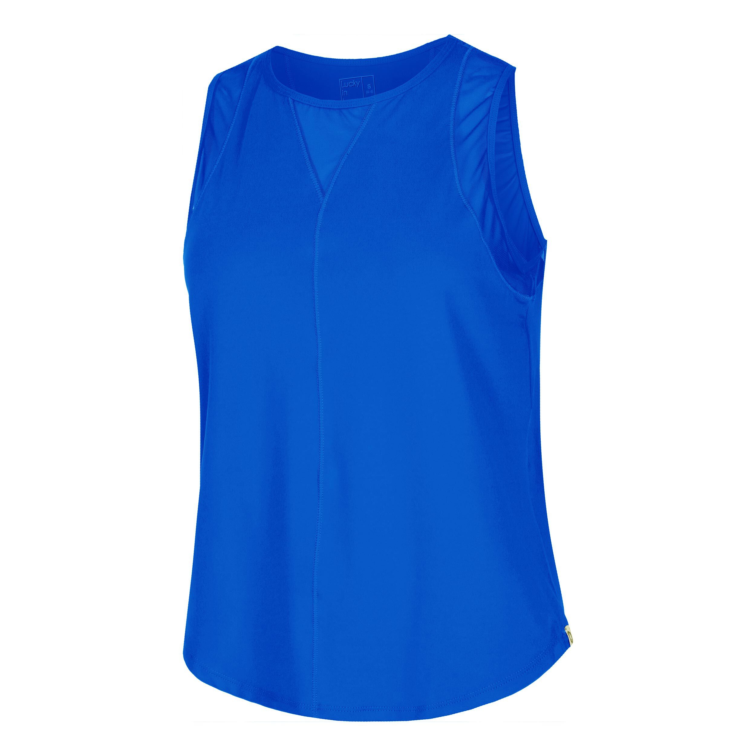 Lucky in Love Chill Out Débardeur Tank Top Femmes - Bleu Foncé