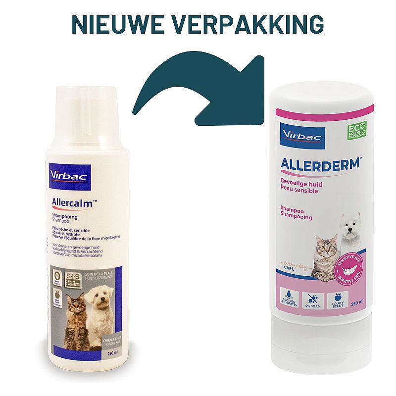 Allercalm SIS Shampoo Hond Kat 250 ml