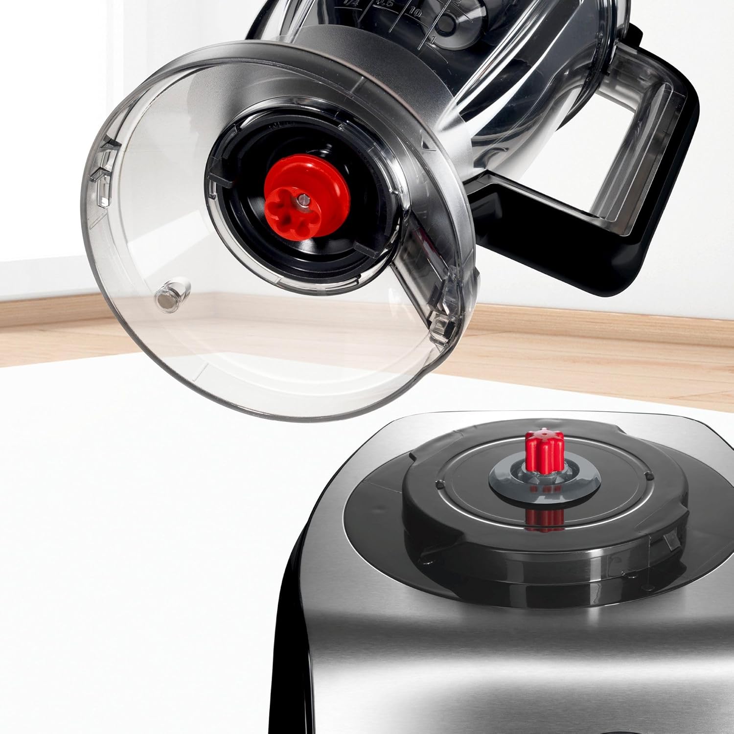 BOSCH - MC812M844 - Robot multifonction - 1250W - Inox + Noir