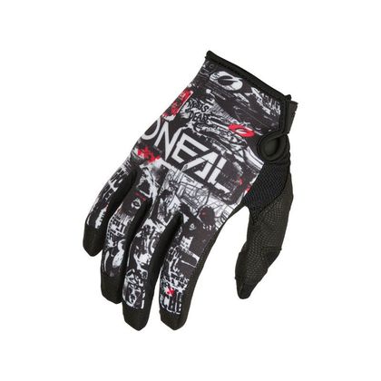 Gants cross O'Neal MAYHEM - ATTACK 2025 - Noir / Blanc
