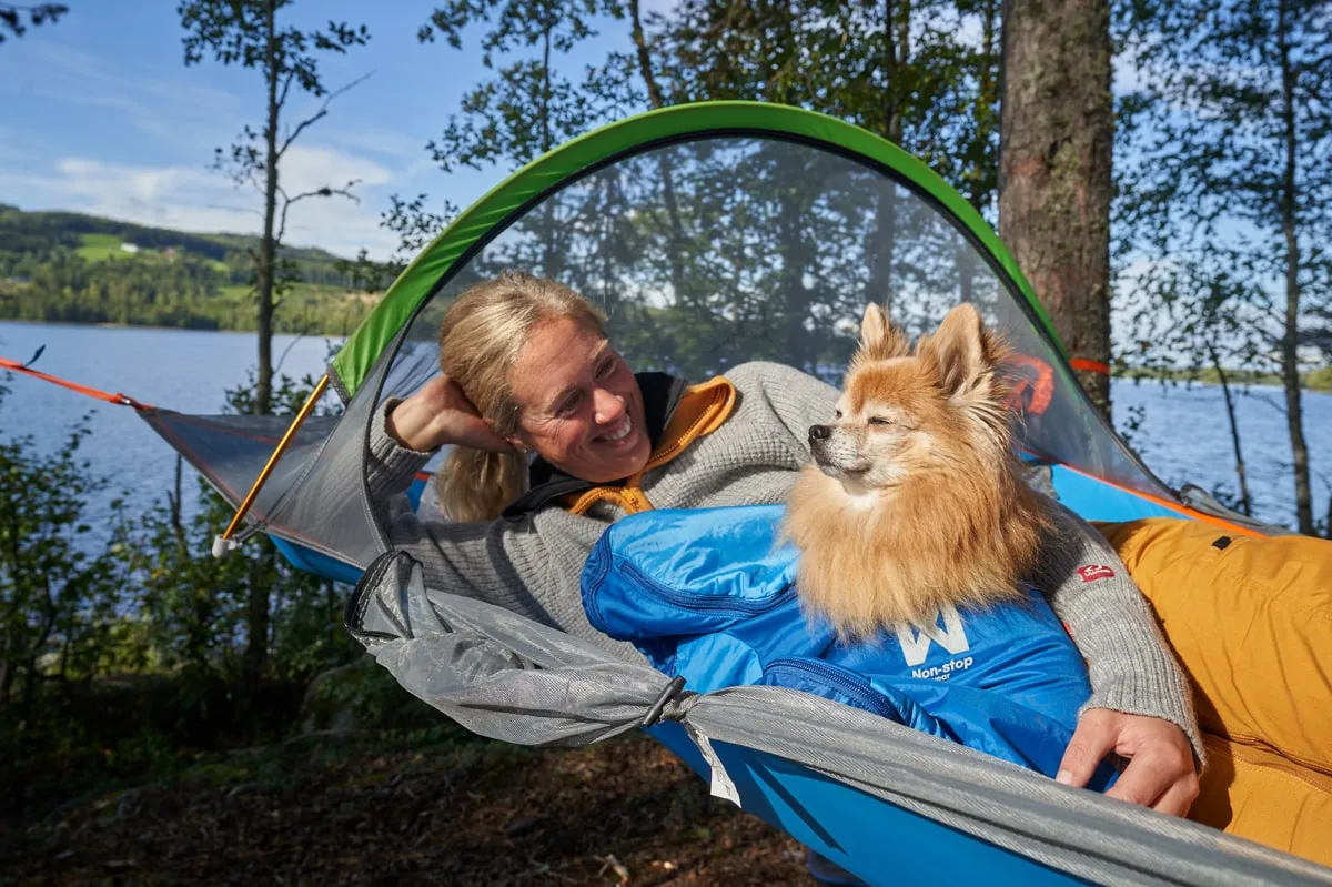 Non-stop Dogwear Ly Sleepingbag For Dog Blue